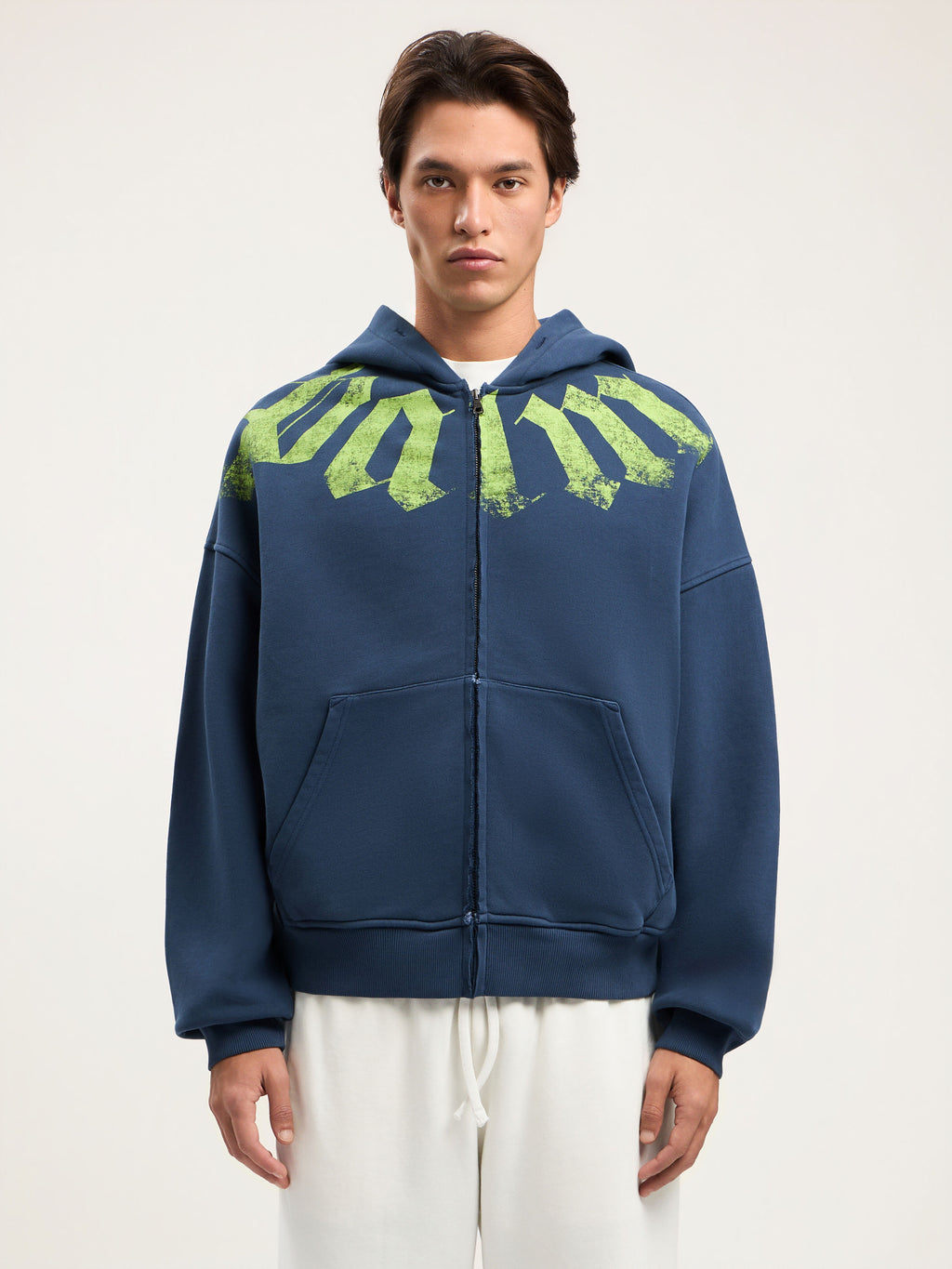 Big Neck Logo Zip Hoody